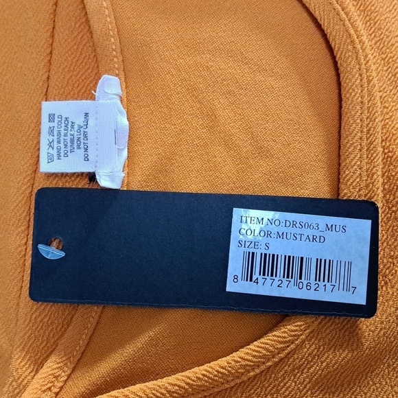 Yelete Comfort and Classic Dress Color Soft Pumpkin Size Small - Picture 6 of 10